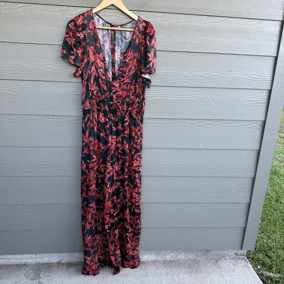 Anthropologie the Somerset satin jumpsuit - Picture 2 of 8